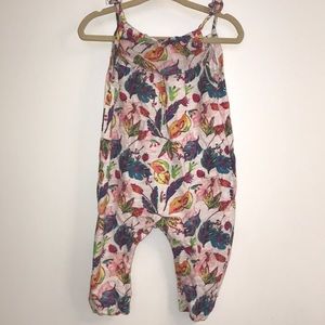 Zara Baby Girl printed flowering jumpsuit